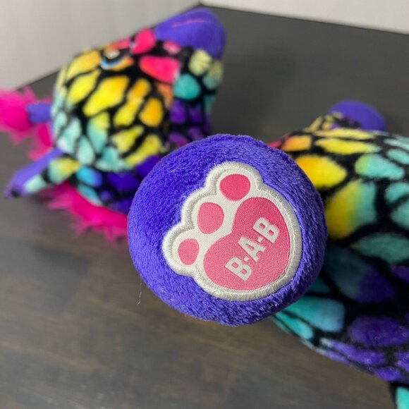 Build-A-Bear Rainbow Tie-Dye Giraffe Plush – Retired – 16” - Picture 4 of 7
